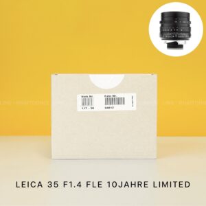 ( Brand New!! ) Leica 35 F1.4 FLE ASPHERICAL “10 Jahre Summilux ( 11730 ) • Sealed Box •