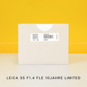 ( Brand New!! ) Leica 35 F1.4 FLE ASPHERICAL “10 Jahre Summilux ( 11730 ) • Sealed Box •