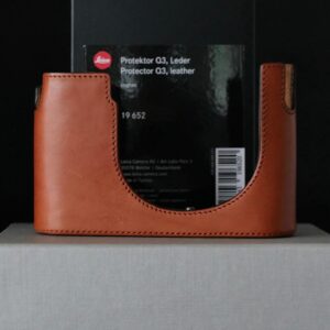 ( Used!! ) Leica Half Case For Leica Q3 Brown