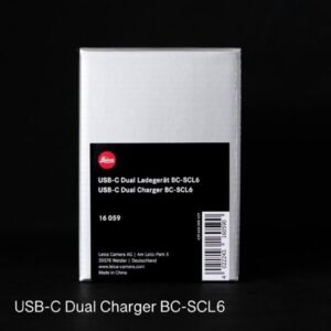 ( Brand New!! ) Leica USB-C Dual Charger BC-SCL6, BC-SCL4 For SL3, SL2, SL2-S, Q3, Q2