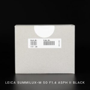 ( Pre-Order !!! ) Leica Summilux-M 50 F1.4 ASPH II Silver & Black