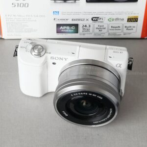 ( Used!! ) Sony A5100 White + Sony E 16-50 F3.5-5.6 OSS