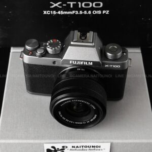 ( Used!! ) Fujifilm X-T100 Dark Silver + Fuji XC 15-45 F3.5-5.6 OIS PZ