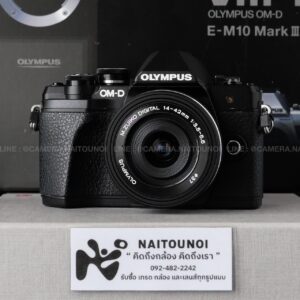 ( Used!! ) Olympus OM-D E-M10 III Black + Olympus 14-42 F3.5-5.6