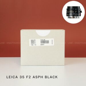 ( Brand New!! ) Leica 35 F2 ASPH V2 Black • Sealed Box •