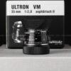 ( Used!! ) Voigtlander 35 F2 Aspherical TYPE II Black VM-mount