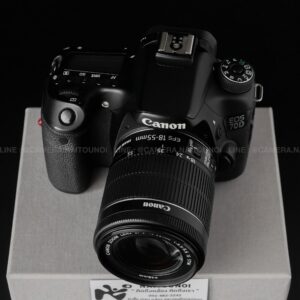 ( Used!! ) Canon EOS 70D + Canon 18-55 F3.5-5.6 IS STM