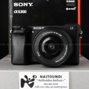 ( Used!! ) Sony A6300 Black + Sony E 16-50 F3.5-5.6 OSS