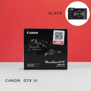 ( Brand New!! ) Canon PowerShot G7X Mark III Black