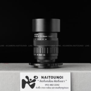 ( Used!! ) เลนส์มือหมุน GDS 35 F1.7 For Fuji Black