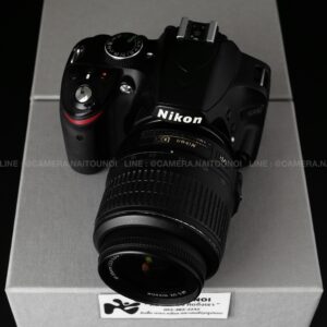 ( Used!! ) Nikon D3200 Black ( เมนู Eng ) + Nikon 18-55 F3.5-5.6 G VR