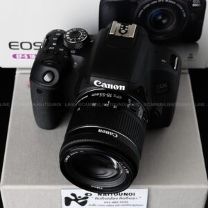 ( Used!! ) Canon EOS 800D Black + Canon 18-55 F4-5.6 IS STM