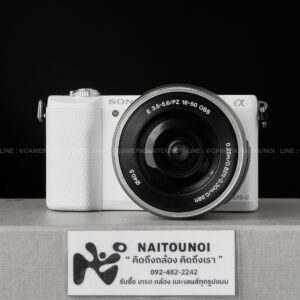 ( Used!! ) Sony A5100 White + Sony E 16-50 F3.5-5.6 OSS