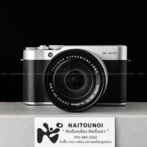 ( Used!! ) Fujifilm X-A10 Silver + Fuji XC 16-50 F3.5-5.6 OIS II ( Mint )